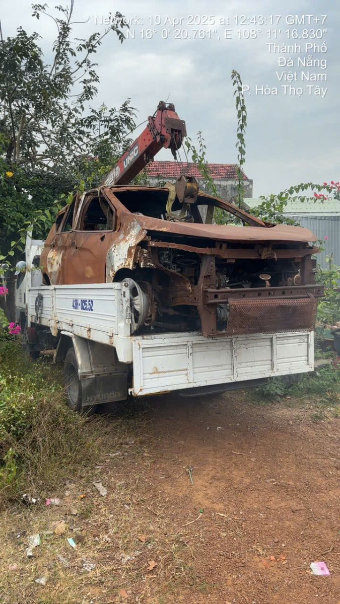 Thu mua xe tai nạn 