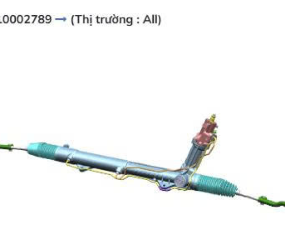 THƯỚC LÁI ĐIỆN LUX SA - CHÍNH HÃNG MỚI 100% ( ĐẦY ĐỦ ROTUYN TRONG NGOÀI 2 BÊN)  